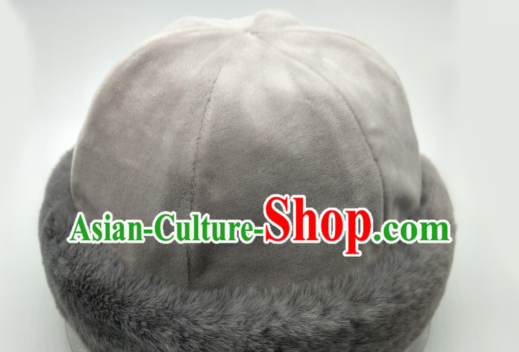 Chinese Classical Handmade Fur Hat Winter Hat for Men