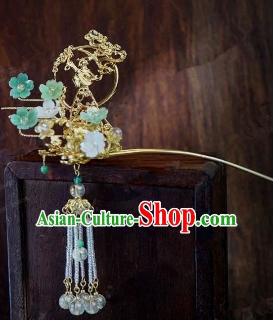 Chinese Handmade Ancient Hair Accessories Ancient Hanfu Hair Clip Hairpins for Women