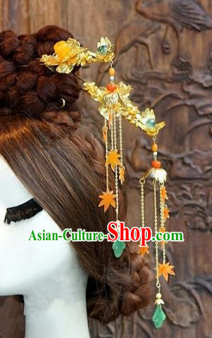 Chinese Ancient Style Hair Jewelry Accessories Cosplay Hairpins Headwear Headdress for Women