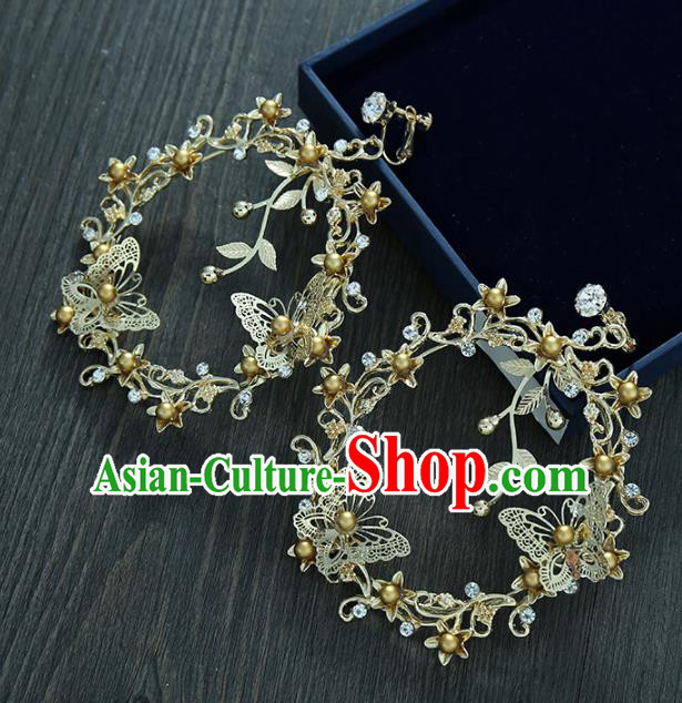 Top Grade Handmade Jewelry Accessories Bride Baroque Earrings for Women