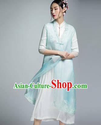 Chinese Traditional Tang Suit Cheongsam China National Qipao Dress for Women