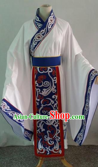 Chinese Traditional Beijing Opera Niche Embroidered Robe Peking Opera Minister Costume for Adults