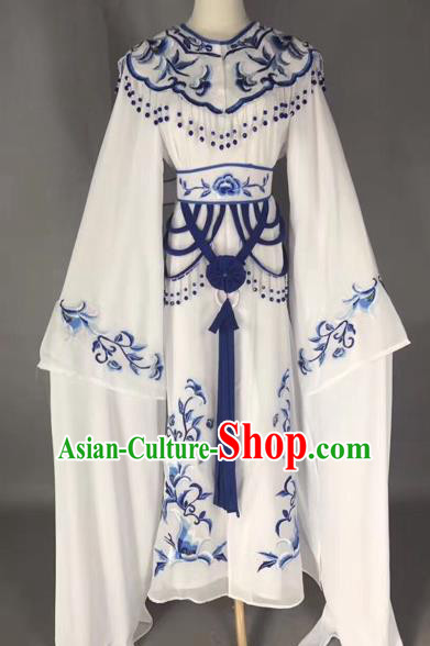 Traditional Chinese Peking Opera Diva Costume Beijing Opera Embroidered Dress for Adults