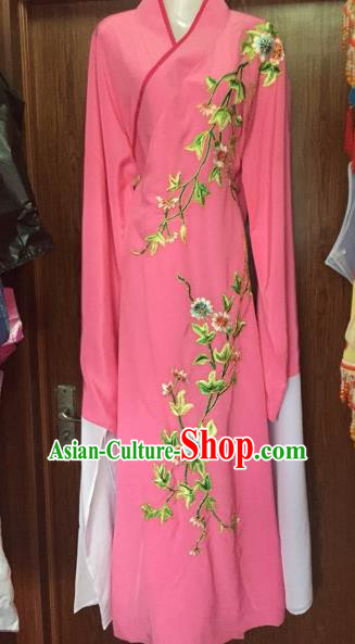 Chinese Beijing Opera Niche Pink Robe Traditional Peking Opera Costume for Adults