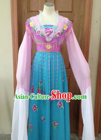 Chinese Beijing Opera Diva Lilac Dress Ancient Imperial Consort Costume for Adults