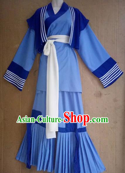 Chinese Beijing Opera Servant Clothing Traditional Peking Opera Waiter Costumes for Adults