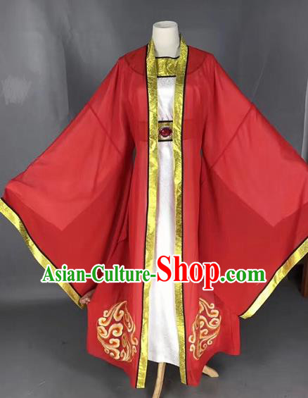 Chinese Beijing Opera Niche Robe Traditional Peking Opera Bridegroom Costume for Adults