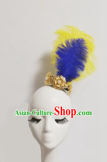 Chinese Traditional Classical Dance Hair Accessories Folk Dance Headwear for Women