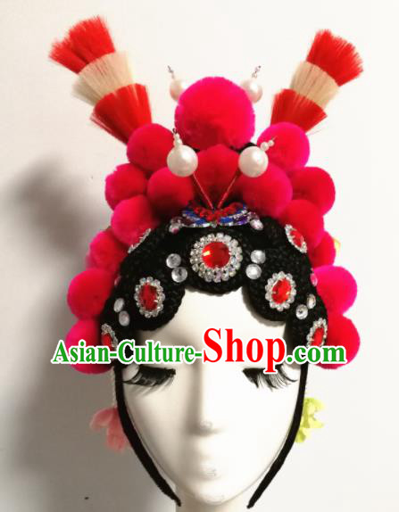 Chinese Traditional Ancient Classical Dance Hair Accessories Beijing Opera Hair Clasp for Women