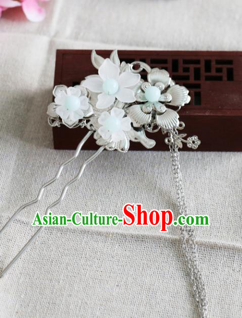 Chinese Traditional Hair Accessories Ancient Hanfu Butterfly Flowers Hairpins for Women