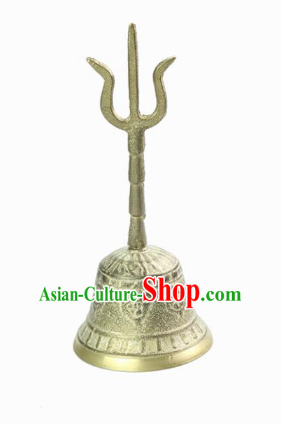 Chinese Traditional Drama Props Accessories Ancient Taoist Bell