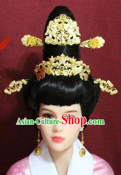 Chinese Ancient Style Hair Jewelry Accessories Cosplay Hairpins Headwear Headdress for Women