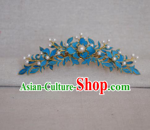 Chinese Handmade Hair Accessories Hairpins Ancient Hanfu Pearls Hair Comb for Women