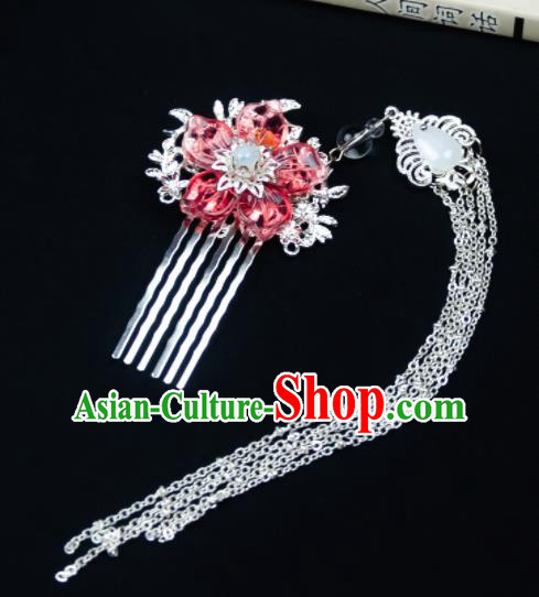 Chinese Ancient Hair Accessories Hanfu Hair Comb Handmade Hairpins for Women