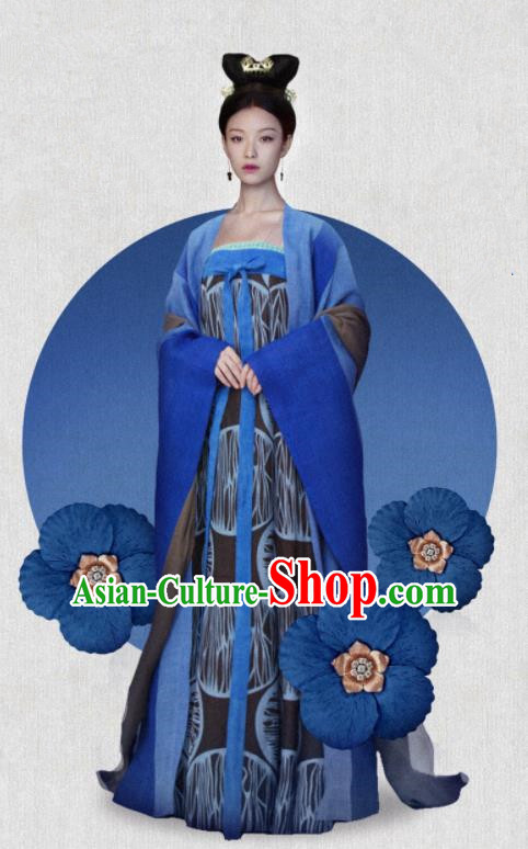 The Rise of Phoenixes Traditional Chinese Ancient Hanfu Dress Tang Dynasty Princess Embroidered Costume for Women