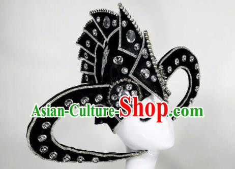 Professional Stage Performance Hair Accessories Brazilian Carnival Headwear for Men