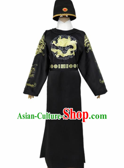 Chinese Tang Dynasty Imperial Bodyguard Costume Ancient Swordsman Hanfu Clothing for Men