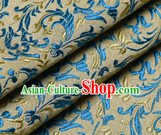 Chinese Traditional Silk Fabric Tang Suit Brocade Cloth Cheongsam Material Drapery