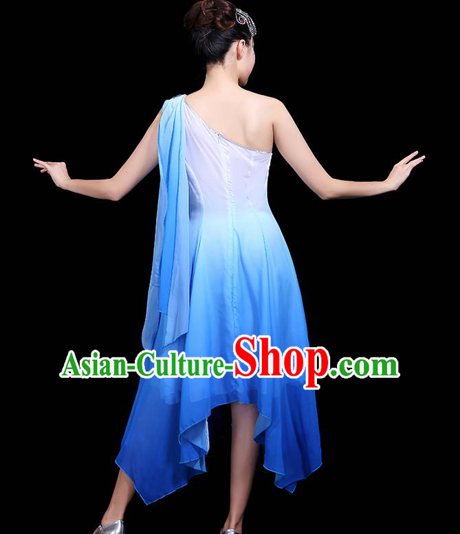 Traditional Chinese Fan Dance Folk Dance Costume Classical Yangko Dance Classical Dance Dress