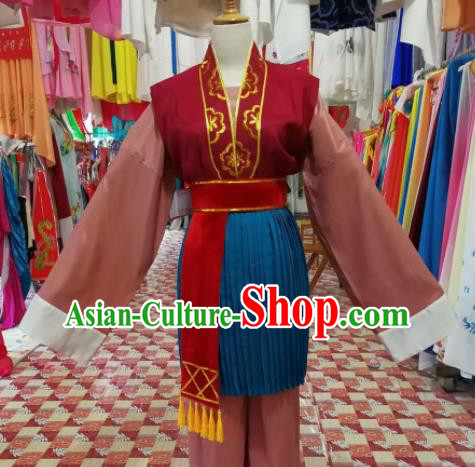 Chinese Traditional Beijing Opera Old Women Clothing Peking Opera Costume for Adults