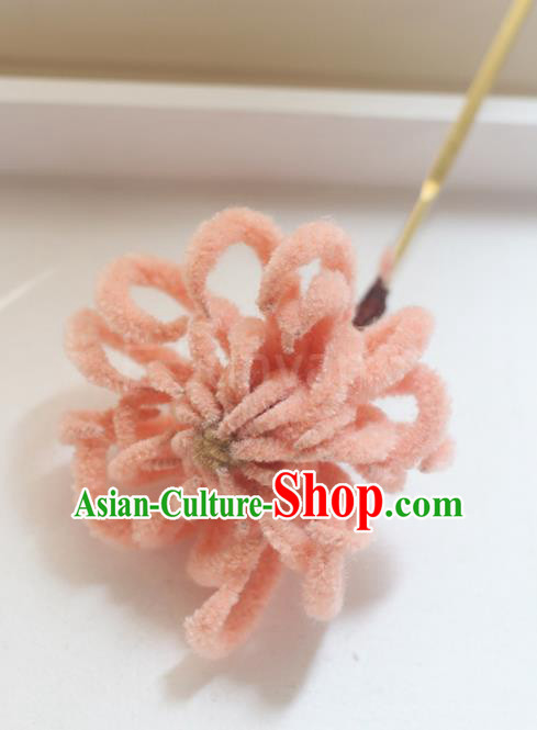 Top Chinese Traditional Hair Accessories Ancient Classical Palace Chrysanthemum Hairpins for Women