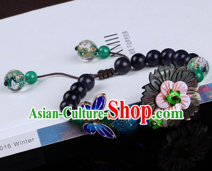 Chinese Traditional Jewelry Accessories National Hanfu Beads Bracelet for Women
