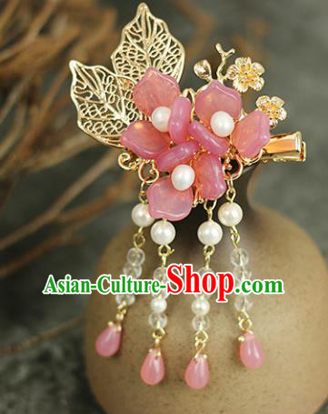 Handmade Chinese Traditional Hair Stick Traditional Classical Hanfu Tassel Hair Accessories for Women