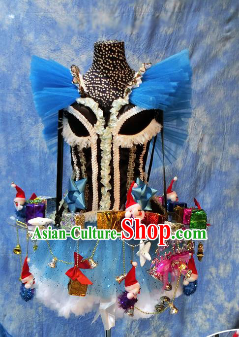 Halloween Catwalks Stage Show Costumes Brazilian Carnival Parade Dress for Women