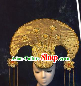 Halloween Cosplay Deluxe Hair Accessories Chinese Traditional Catwalks Hat Headwear for Women