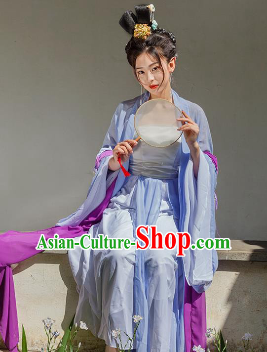 Traditional Chinese Tang Dynasty Imperial Consort Dresses Ancient Drama Palace Lady Costumes for Women