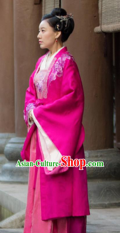 The Story of MingLan Chinese Ancient Song Dynasty Drama Aristocratic Concubine Historical Costumes for Women