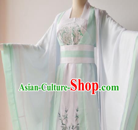 Traditional Chinese Tang Dynasty Aristocratic Lady Costumes Ancient Cosplay Princess Hanfu Dress for Women