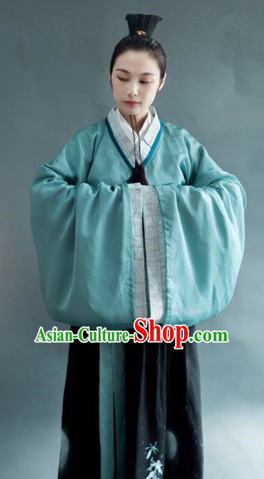 Chinese Traditional Han Dynasty Prince Historical Costumes Ancient Nobility Childe Hanfu Clothing for Men