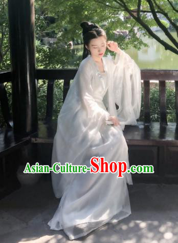 Chinese Traditional Tang Dynasty Princess Hanfu Dress Ancient Palace Historical Costumes for Women