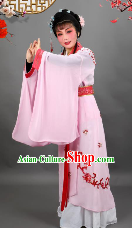 Professional Chinese Traditional Beijing Opera Queen Pink Dress Ancient Empress Costume for Women