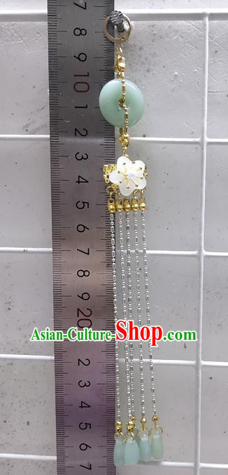 Chinese Traditional Hanfu Brooch Accessories Ancient Princess Tassel Breastpin Pendant for Women