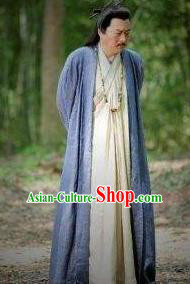 Chinese Ancient Mythlegend Emperor Fuxi Father God First Ancestor Fuxi Shi Tai Hao Costumes Complete Set