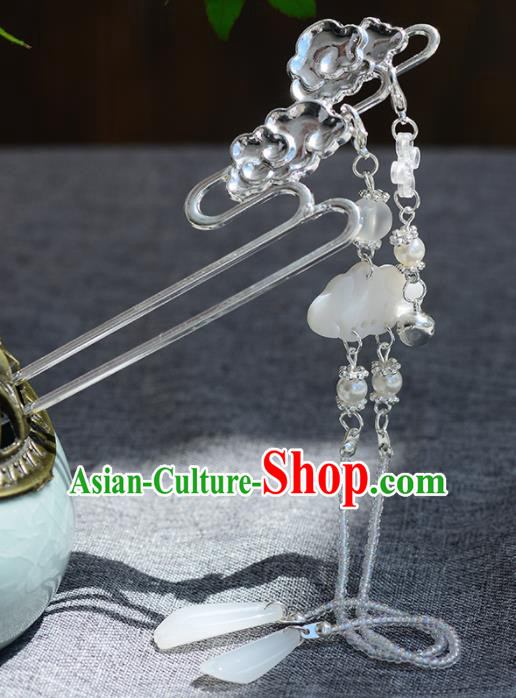 Chinese Ancient Tang Dynasty Palace Princess Cloud Hairpins Traditional Hanfu Court Hair Accessories for Women