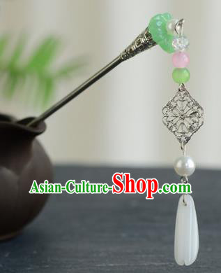 Chinese Ancient Tang Dynasty Princess Tassel Hairpins Traditional Hanfu Court Hair Accessories for Women