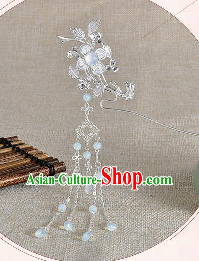 Chinese Ancient Tang Dynasty Princess Plum Hair Clip Hairpins Traditional Hanfu Court Hair Accessories for Women