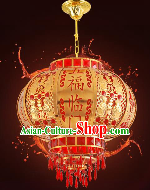 Traditional Chinese Handmade Lantern Red Hanging Lantern Asian Palace Ceiling Lanterns Ancient Lantern