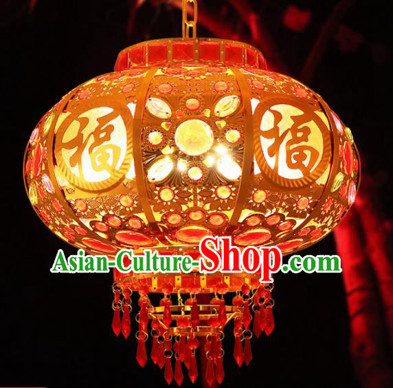 Handmade Chinese Traditional New Year Lantern Hanging Lantern Asian Palace Ceiling Lanterns Ancient Lantern