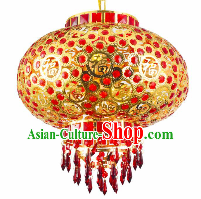 Chinese Traditional New Year Palace Lantern Handmade Hanging Lantern Asian Ceiling Lanterns Ancient Lamp