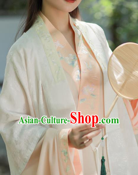 Traditional Chinese Ming Dynasty Court Princess Hanfu Dress Ancient Royal Infanta Historical Costumes for Women