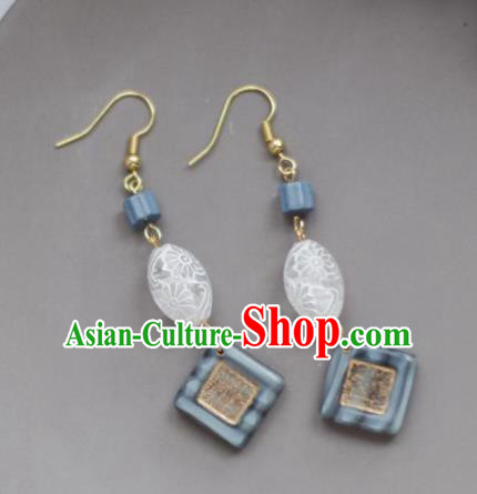 Traditional Chinese Classical Earrings Handmade Court Ear Accessories for Women