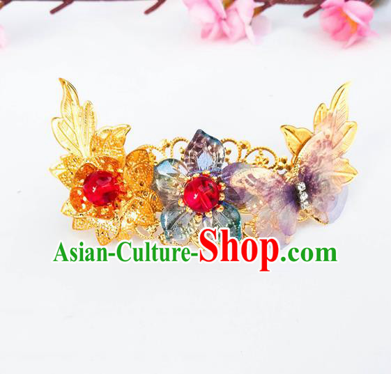 Traditional Chinese Hanfu Hair Claw Ancient Court Princess Hairpins Hair Accessories for Women