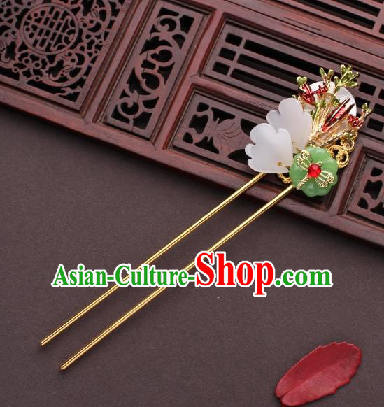 Traditional Chinese Hanfu Bamboo Hair Clip Ancient Court Princess Hairpins Hair Accessories for Women