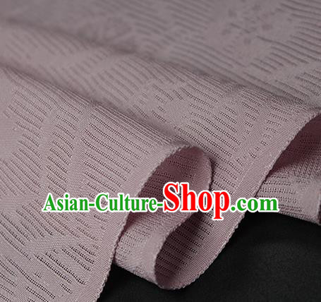 Traditional Chinese Classical Orchid Pattern Pink Silk Fabric Ancient Hanfu Dress Silk Cloth