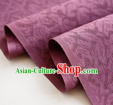 Traditional Chinese Classical Apricot Flowers Pattern Design Amaranth Silk Fabric Ancient Hanfu Dress Silk Cloth