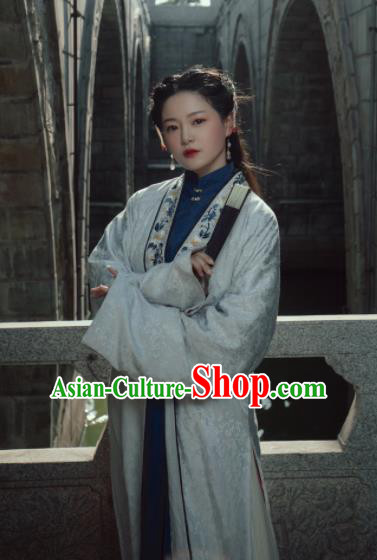 Traditional Chinese Ming Dynasty Royal Countess Hanfu Dress Ancient Nobility Mistress Replica Costumes for Women